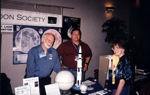 David Heck & Peter Kohk (President of the Moon Society Proper)